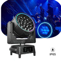 IP66 Wash Moving Head LED 19x 40W RGBW 4-in-1 Bee Eyes mit Blendenfunktion Bühnenbeleuchtung für Outdoor-Bühnen, Events, Konzerte und Shows