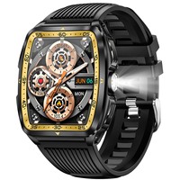 Reloj mundial VALDUS 5ATM resistente al agua, control del ritmo cardíaco, reloj inteligente para exteriores, pantalla de 1,8 pulgadas, presión arterial, reloj inteligente VD22 Pro