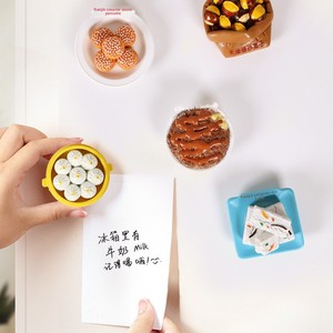 Pegatinas Magnéticas 3D Creativas y Exquisitas de Estilo Chino, Aperitivos de Tianjin, Tamaño Mediano para Refrigerador, Recuerdo de Viaje, Cocina - Product Image 3