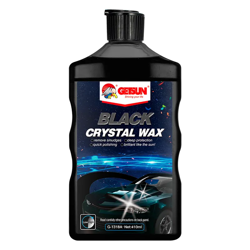 Getsun manufacturer Auto High Gloss Black Crystal Wax