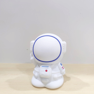 Lámpara de ambiente para dormitorio, <span class=keywords><strong>astronauta</strong></span> de cabecera, luz Led de silicona suave para niños - Product Image 2