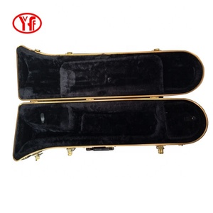 Estuche de transporte de trombón de carcasa dura de ABS duradero Estuche de viaje duro protector para trombón con inserto - Product Image 1