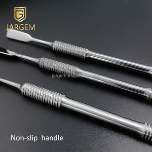 Poussoir à ongles en acier inoxydable pour peaux mortes, dissolvant de cuticules, outils double face pour ongles de doigts, vente en gros - Product Image 5