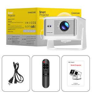 Proyector Inteligente 2026 Android 14 1080P HY350 500 ANSI Auto Keystone WiFi 6 BT5.4 8K para el Hogar con Altavoz Integrado de 12W - Product Image 6