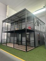Maison préfabriquée de luxe pliable de 20 pieds, villa modulaire extensible, maison australienne type Granny House de 1 à 3 chambres