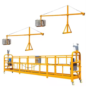 Escenario oscilante chafaudage andamio góndola plataforma de aluminio CE certificado 5M 1000kg guindola electrica cunas de fachada - Product Image 1