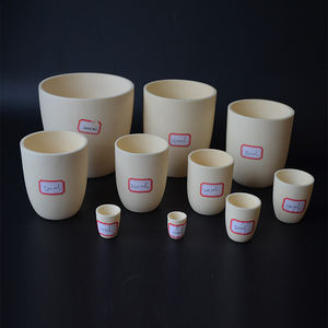 مختبر سينتايرون درجة حرارة عالية بمادة الألومينا اسطوانة سيراميك صليبية لإذابة - Product Image 5