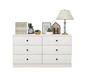 Meubles de maison <span class=keywords><strong>commode</strong></span> de rangement 6 8 tiroirs <span class=keywords><strong>commode</strong></span> double <span class=keywords><strong>commode</strong></span> moderne en bois pour chambre à coucher - Product Image 1