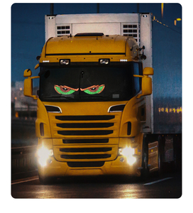 Led Car Window Devil Eye Light Led <strong>Sign</strong> for <strong>warning</strong> safety - Product Image 3