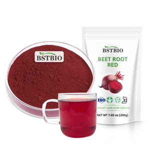 Bstbio thực phẩm màu sắc tự nhiên sắc tố củ cải đường bột màu Đỏ E30 E45 củ cải gốc màu Đỏ - Product Image 2
