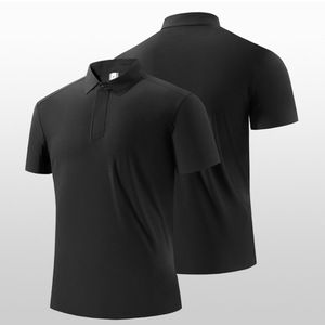 Camisa Polo de Nailon para Hombre, Corte Holgado, Transpirable, Ropa de Trabajo de Verano, Manga Corta, Cuello Camisero, Uniformes Corporativos Personalizados - Product Image 1