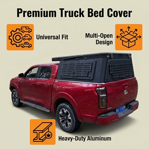 ฝาครอบอลูมิเนียมอัลลอยด์ปลอดภัย XYC สำหรับ Nissan <span class=keywords><strong>NAVARA</strong></span> RX 2015 + <span class=keywords><strong>King</strong></span> <span class=keywords><strong>CAB</strong></span> pickup-ไม่มีการติดตั้งแบบเจาะ - Product Image 2