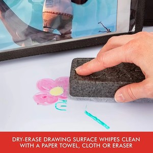 Bandeja <span class=keywords><strong>de</strong></span> Viaje Plegable para Niños, Bandeja para Asiento <span class=keywords><strong>de</strong></span> Coche para Niños <span class=keywords><strong>de</strong></span> 2 a 4 Años, Uso en Avión - Product Image 3