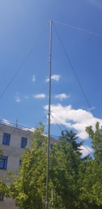 Kit de Mástil de Antena para Techo y Suelo de Alta Resistencia CTP AD6FT3-24HY, Sistema de Torre de Antena Portátil de 7.36m - Product Image 4