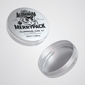 Tarros de aluminio más populares para bálsamo de barba, cera para el cabello y pomada capilar - Product Image 3