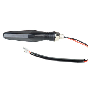 मोटरसाइकिल एक्सेसरीज के लिए 12 स्ड फ्लैशर के साथ सार्वभौमिक नेतृत्व वाले एम्बर टर्न सिग्नल लाइट इंडिकेटर - Product Image 5