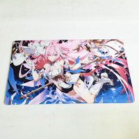 Tapis de souris de jeu chauffant personnalisé BATTLEGROUNDS en caoutchouc naturel avec impression par sublimation en stock pour les joueurs