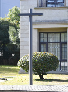 Lampe de jardin à LED sur poteau haut de 6 m, 7 m, 8 m, étanche IP66, corps en aluminium IK09, alimentation CA, 30 W-180 W, <span class=keywords><strong>paysage</strong></span>, certifiée CE - Product Image 3