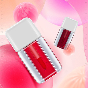 Rouge à <span class=keywords><strong>l</strong></span>èvres et fard à joues 3-en-1, teinture mate personnalisée pour les <span class=keywords><strong>l</strong></span>èvres sans logo, gloss à <span class=keywords><strong>l</strong></span>èvres à base d'huile, 4 couleurs au choix - Product Image 2