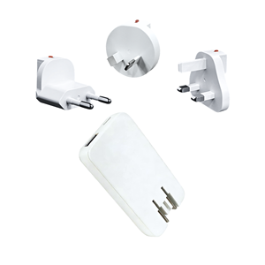 Chargeur de voyage GaN Premium 65W à charge rapide double port - Product Image 1