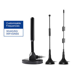 3G 5G 6G 와이파이 GPS 차량용 고감도 마그네틱 외부 패시브 흡착식 블랙 SMA 케이블 안테나, 3500MHz 500M 70cm - Product Image 1