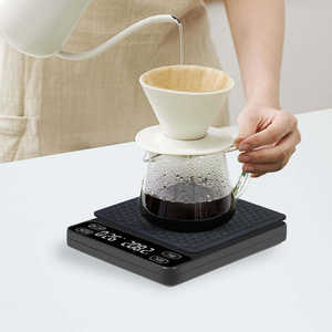 उच्च गुणवत्ता सटीक नवीनतम 3 किलोग्राम घरेलू डिजिटल प्रदर्शन स्टेनलेस स्टील कॉफी रसोई इलेक्ट्रॉनिक स्केल - Product Image 2