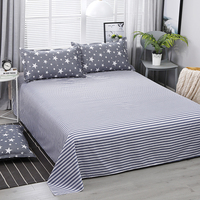 Indonésie vente chaude 100% polyester 4 pièces imprimé couvre-lit ensemble de literie