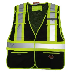 Usine fabrication haute visibilité gilet réfléchissant de sécurité bon marché