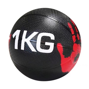 Entraînement physique 1kg 2kg 3kg 4kg <span class=keywords><strong>5kg</strong></span> 6kg 7kg 8kg 9kg 10kg balle de médecine en caoutchouc solide - Product Image 6
