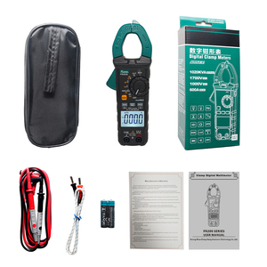 FUZRR FR202E Widerstandsdioden-Messung Digitales Zangenmessgerät 4000 Counts True RMS AC/DC 600A Ohm LowZ NCV Zangenmultimeter - Product Image 4