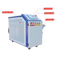UNITEK - Fabricante Chino de Láseres, Limpiador Láser de Fibra Metálica Industrial de Alta Eficiencia de 2000 W Continuos, Máquina de Limpieza Láser