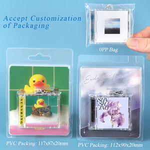 SUNSHING مخصص صغير CD حالة الألبوم مع وظيفة NFC شخصية سلسلة المفاتيح قلادة الموسيقى الخاصة عشاق - Product Image 5