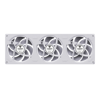 Ventilateur RVB adressable AntarcChill Premium 360 mm, design à quatre miroirs, logo personnalisé, PWM intégré pour radiateur de refroidissement liquide