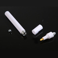 Stylo de peinture rechargeable en gros avec tube en aluminium vierge pour sublimation, marqueur graffiti pour peinture acrylique DIY et art graffiti