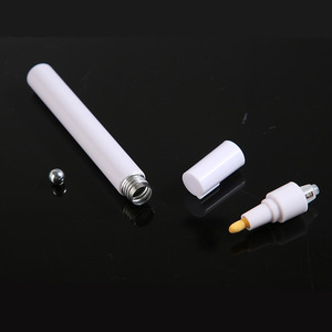 Marcador <span class=keywords><strong>de</strong></span> pintura recargable al por mayor con tubo <span class=keywords><strong>de</strong></span> aluminio para sublimación, marcador <span class=keywords><strong>de</strong></span> grafiti en blanco para pintura acrílica DIY y <span class=keywords><strong>arte</strong></span> <span class=keywords><strong>de</strong></span> grafiti - Product Image 1