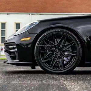 Roues forgées Bku 5x130 pour roues <span class=keywords><strong>porsche</strong></span> 911 718 Panamera <span class=keywords><strong>Taycan</strong></span> Cayenne 19 20 21 22 pouces jantes en alliage léger - Product Image 1
