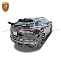 Aileron arrière haut en fibre de carbone sèche style MSY pour Lamborghini Urus