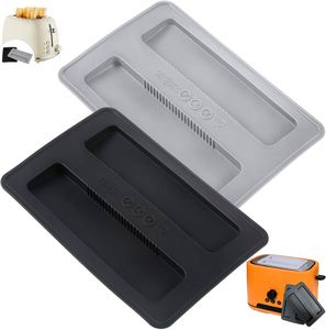 Hot Sale 2 <b>Slice</b> Toaster Cover Silicone Bread Maker Lid Dustproof Bread Machine Accessories Kitchen Appliance Protector - Product Image 1