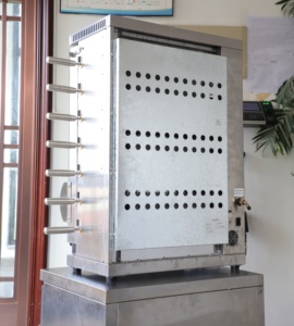 Lò nướng gà quay bằng gas Chuangyu <span class=keywords><strong>2025</strong></span> 3/5/7/6/8 que xiên, bán chạy, quay 360 độ - Product Image 6