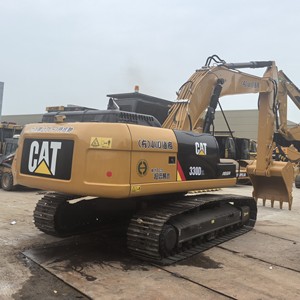 รถขุดตีนตะขาบ CAT 330D2L มือสองจากญี่ปุ่น สภาพดี ใช้งานน้อย 30 ตัน เครื่องจักรก่อสร้างระบบไฮดรอลิก - Product Image 1