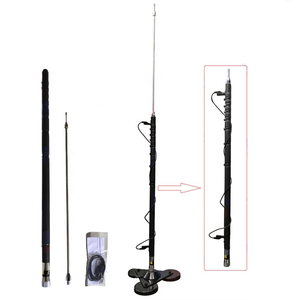 Antena Vertical HF de Alta Ganancia Desmontable de Buena Calidad, 3-50MHz, para Radioaficionados, Transceptor HF, Antena Móvil para Coche - Product Image 3