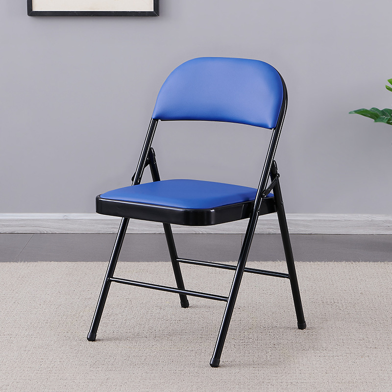 Fond en tôle d'acier, surface en PU, cadre noir, surface bleue
