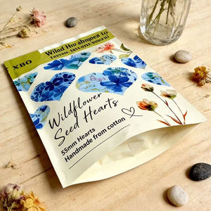 Bolsa con cierre hermético de alta calidad, personalizada, con muesca para rasgar, a prueba de humedad, para envasado de semillas. - Product Image 4