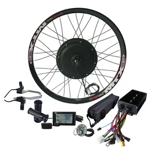 Mtx Wiel 48V 52V 72V 2000W Ebike E Fiets Elektrische Fiets Hub Motor Conversie Kit Met driehoek Batterij