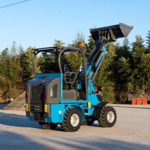 Chargeur télescopique compact 1 tonne CE EPA pour ferme et jardin avec <span class=keywords><strong>pelle</strong></span> frontale et pompe hydraulique - Product Image 6