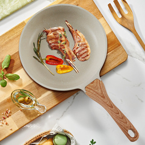 Winning Star Non-Stick Cookware <b>Set</b> 4 Pieces Beige Stewing Pan Frying <b>Set</b> - Product Image 2