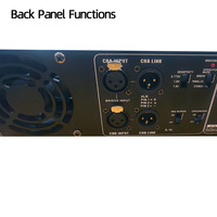 Amplificateur de puissance professionnel 2 canaux 200W pour KTV, scène, maison avec entrée XLR – Équipement audio en gros, direct usine BU-200