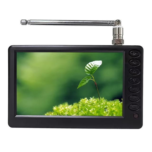Built-in 1500mAh Battery 5-inch TV Support USB TF Card PVR Digital Television