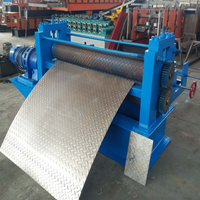 Machine à embosser les feuilles d'aluminium, machine à embosser les feuilles de métal à effet d'ondulation d'eau