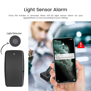 Nam châm năng lượng mặt trời bảng điều khiển rastreador 4 gam GPS Tracker xe tải không dây từ GPS theo dõi thiết bị xe xách tay - Product Image 6